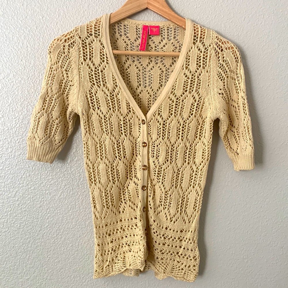 NWOT Charlotte Tan Sweater size Small
